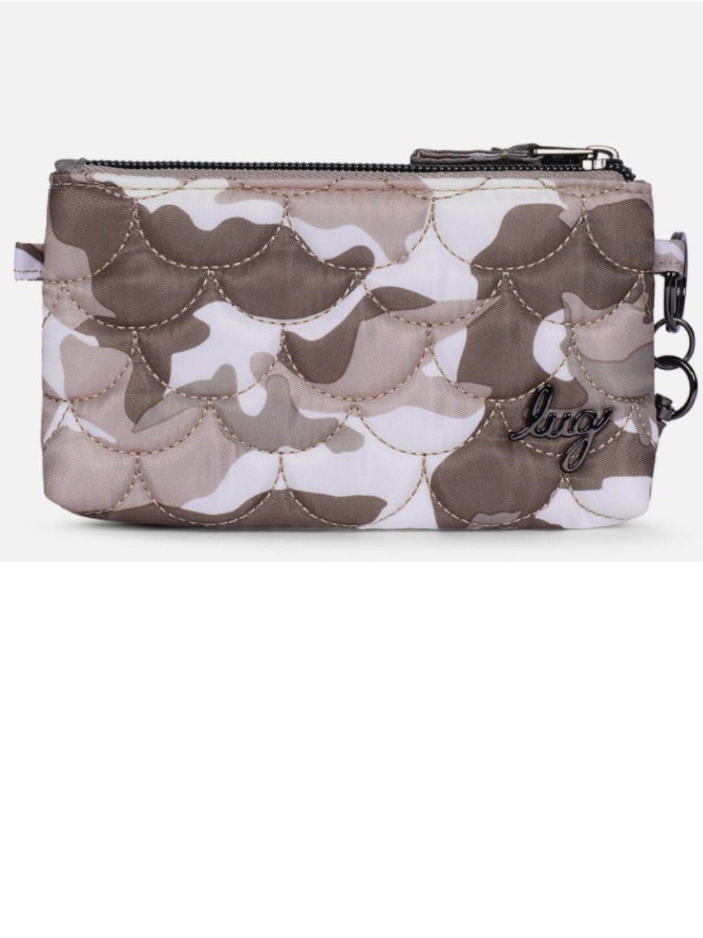 Lug Metro XL ID Pouch in Camo Taupe